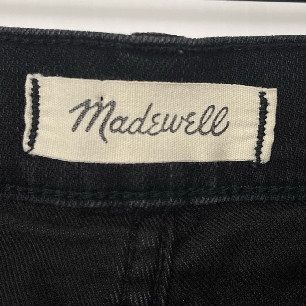 Madewell Slim Wide-Leg crop Jeans in Lunar Wash 25 - Picture 4 of 11